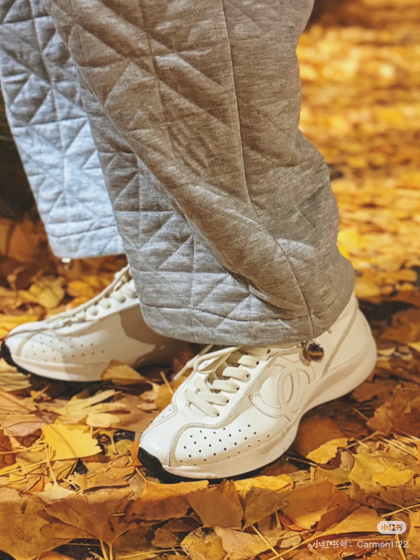 Кроссовки Chanel 2024 Retro - белые