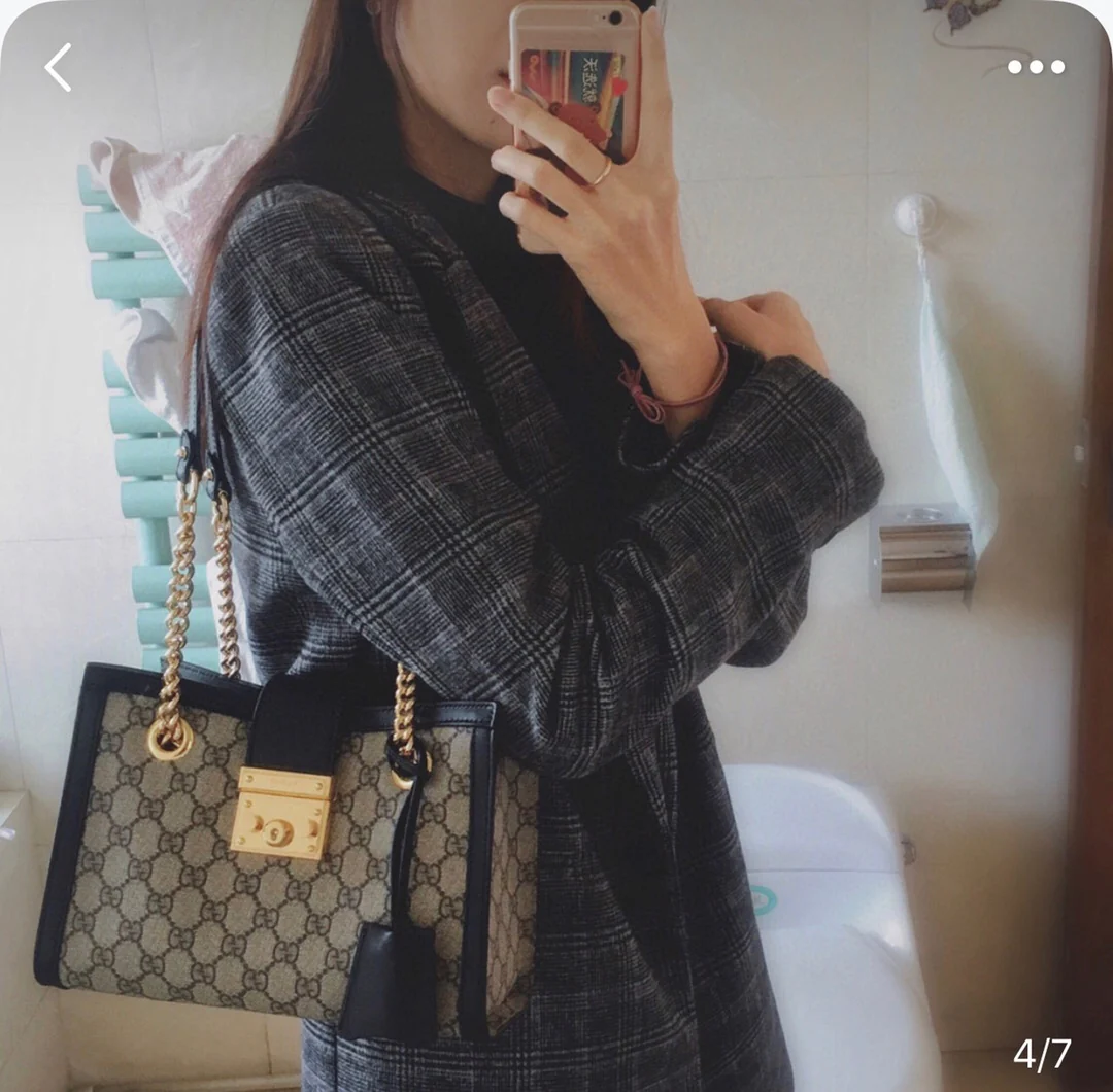 Маленькая сумка-тоут Gucci с замком - 1 шт.