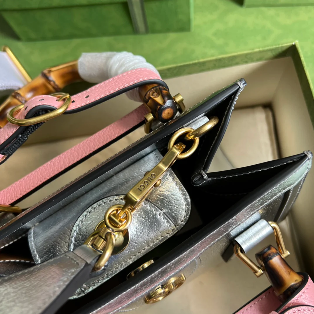 Сумка Gucci Bamboo - Маленькая сумка - 20x16x10 см