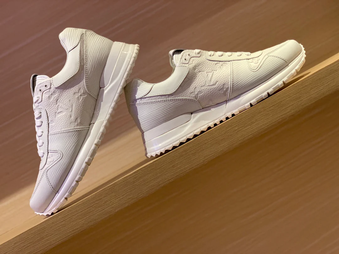 LV - Спортивные повседневные туфли - Белые с узором 