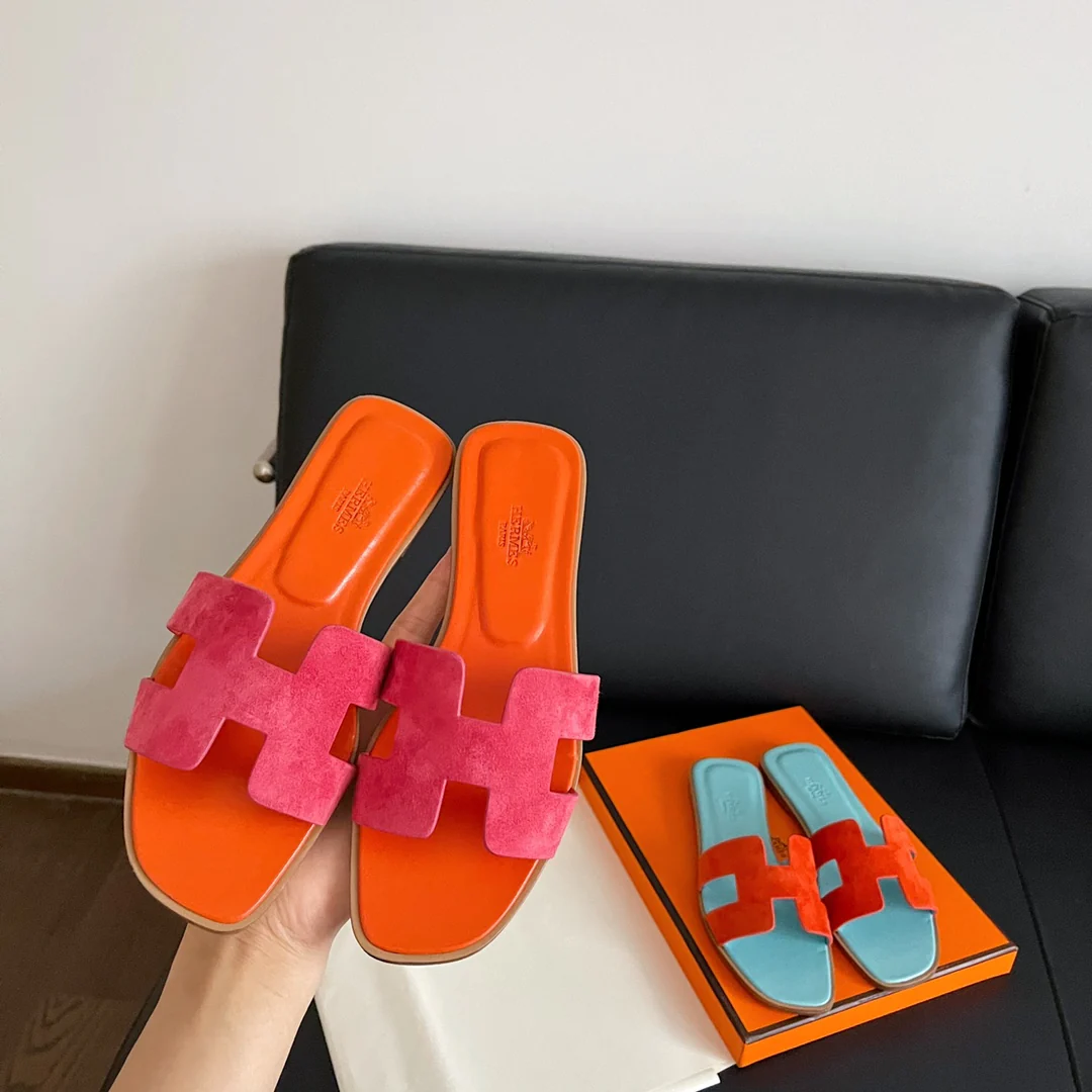 Новинки весенней коллекции Hermes - тапочки