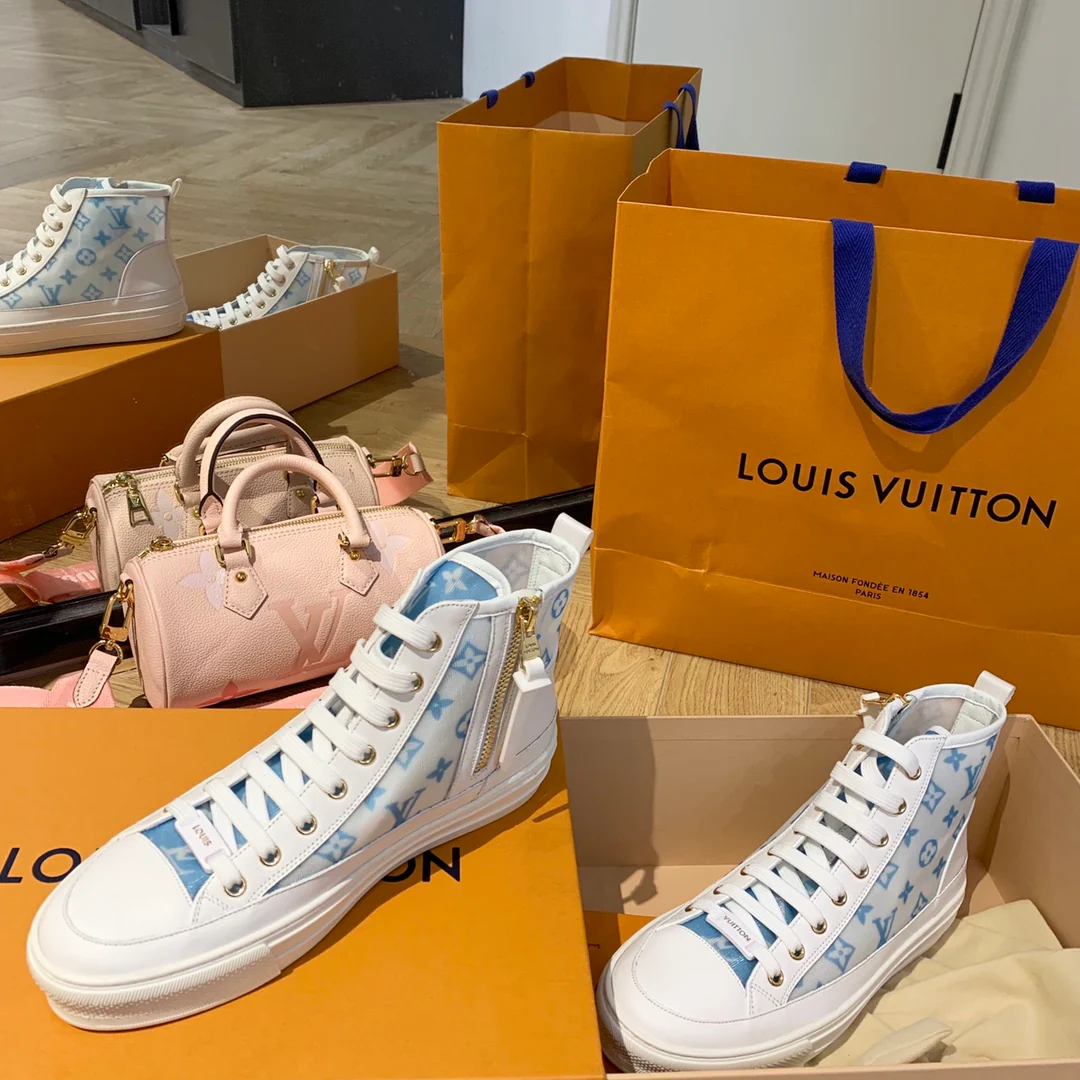 Обувь LV - LV Charlie - Весна 2022 - Высокие - Синие