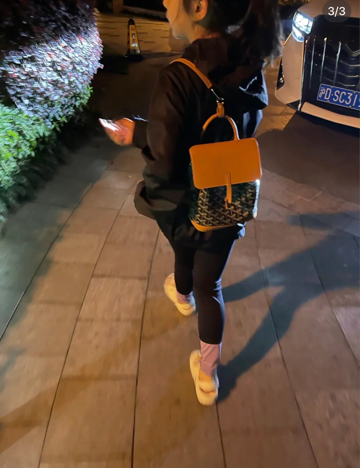 Мини-рюкзак Goyard с полукольцами — коричневый