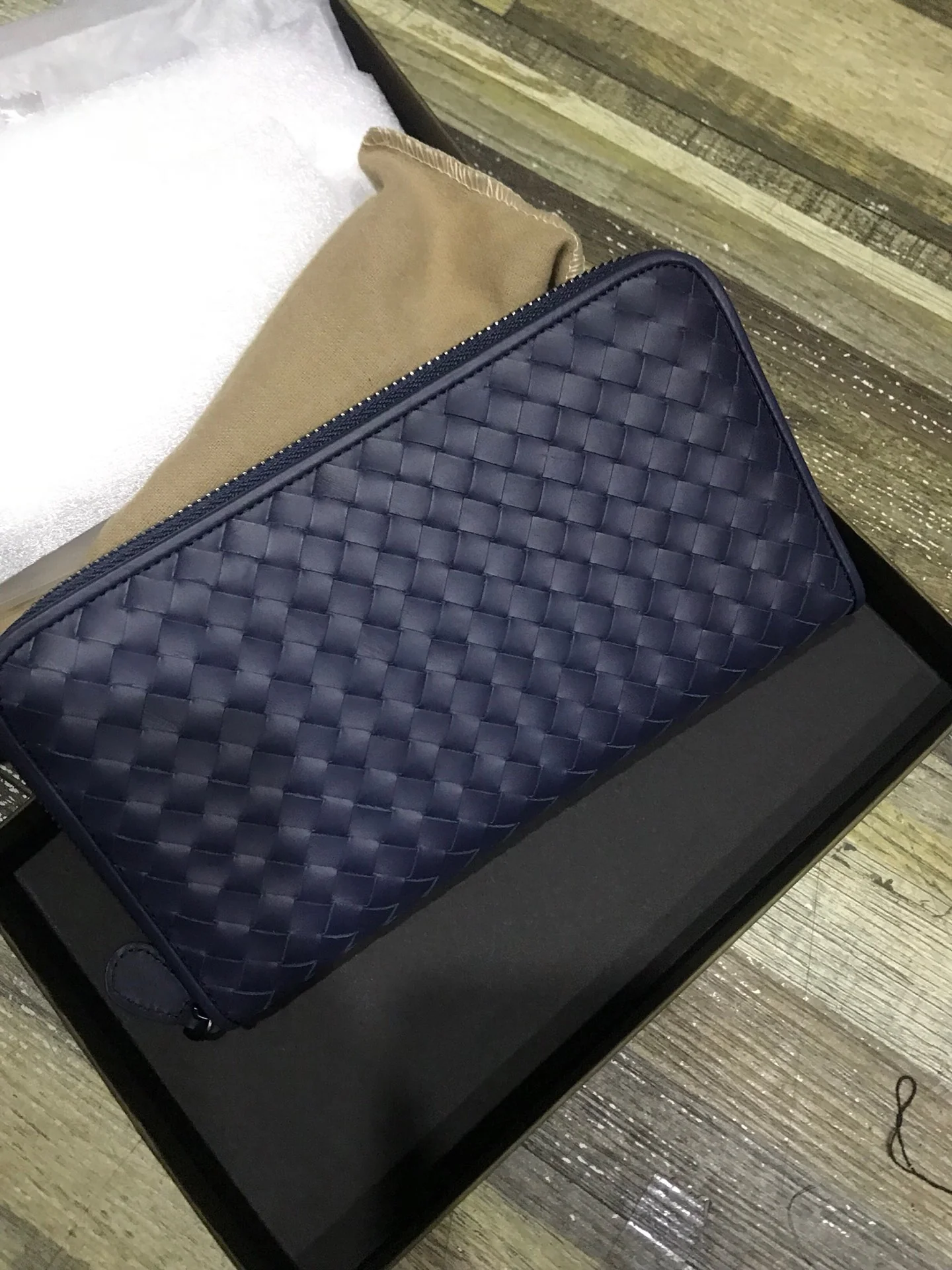 BV 拉链长夹-意大利原厂胎牛皮