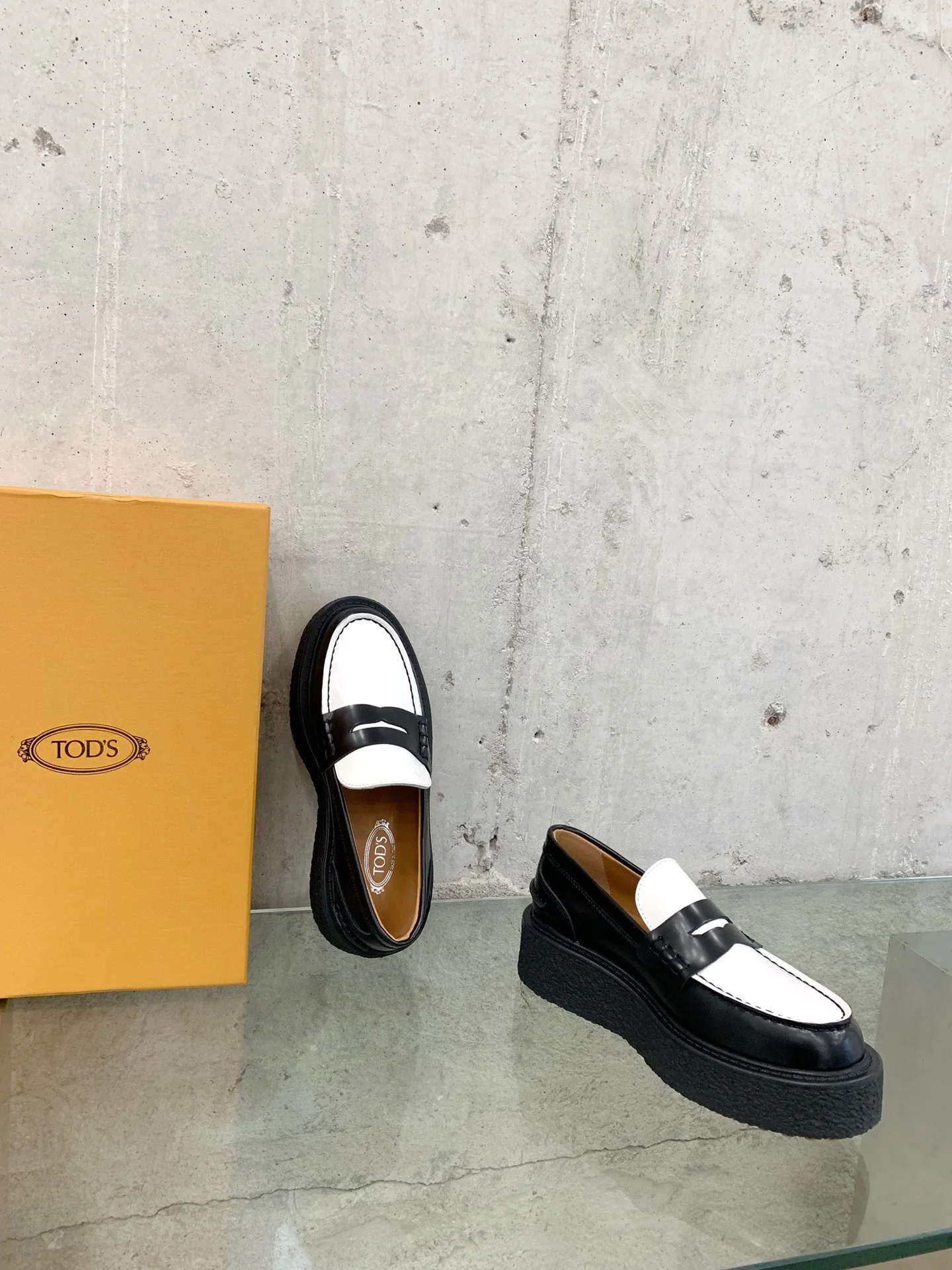 Лоферы на платформе Tods - 8