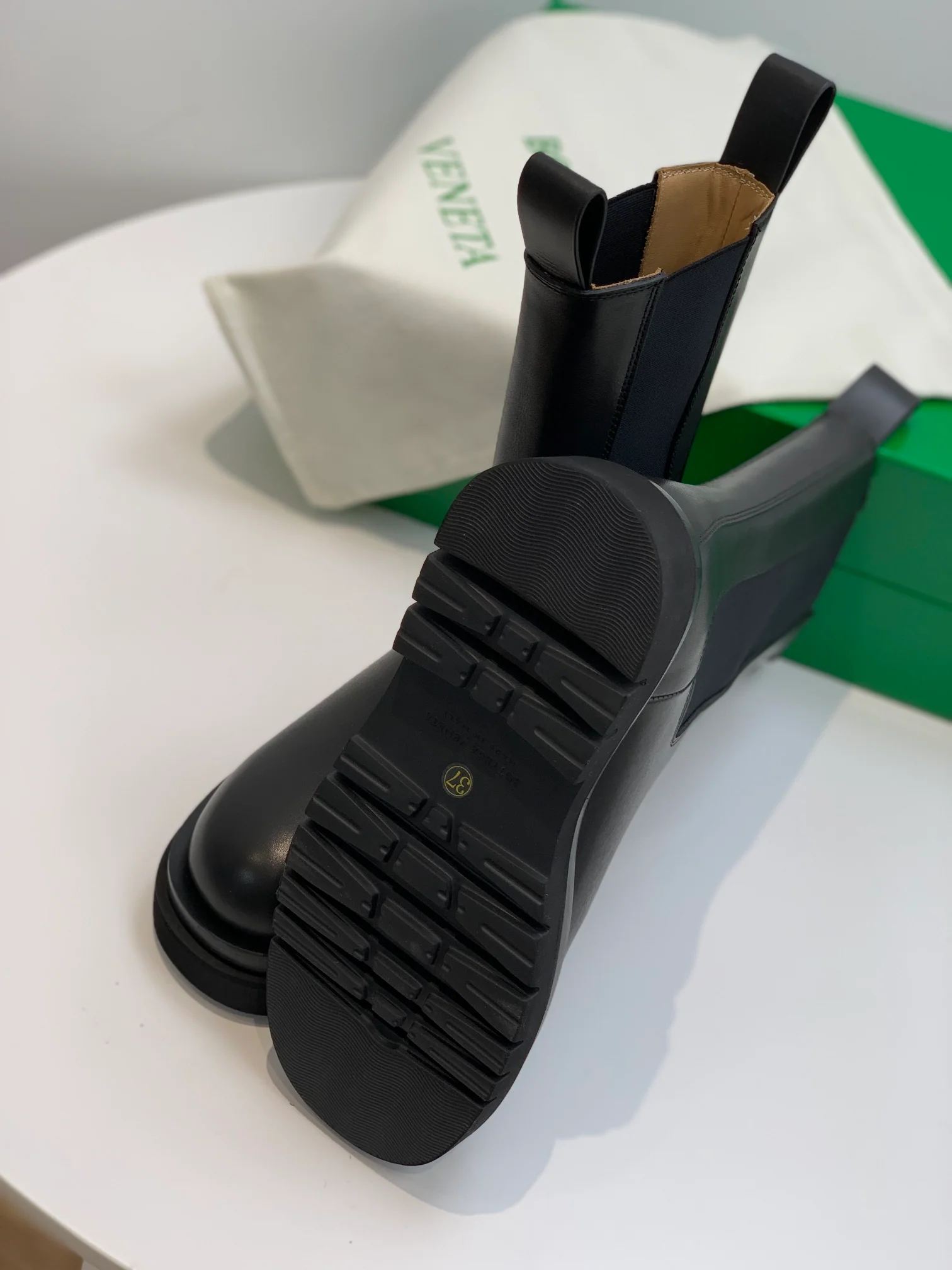 Ботильоны BV-lug - Улучшенная версия - Черные