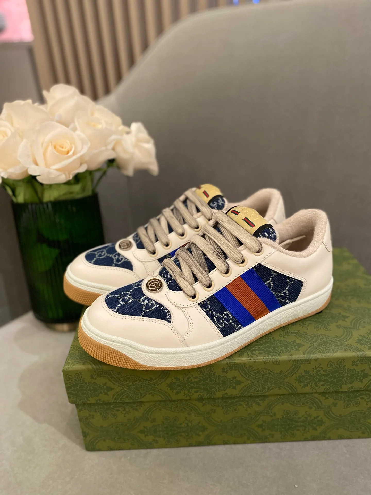 Gucci - Грязные туфли - Кроссовки - 6