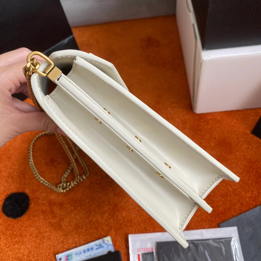 Сумка-конверт YSL Cassandra из плетеной ткани - 4 шт.