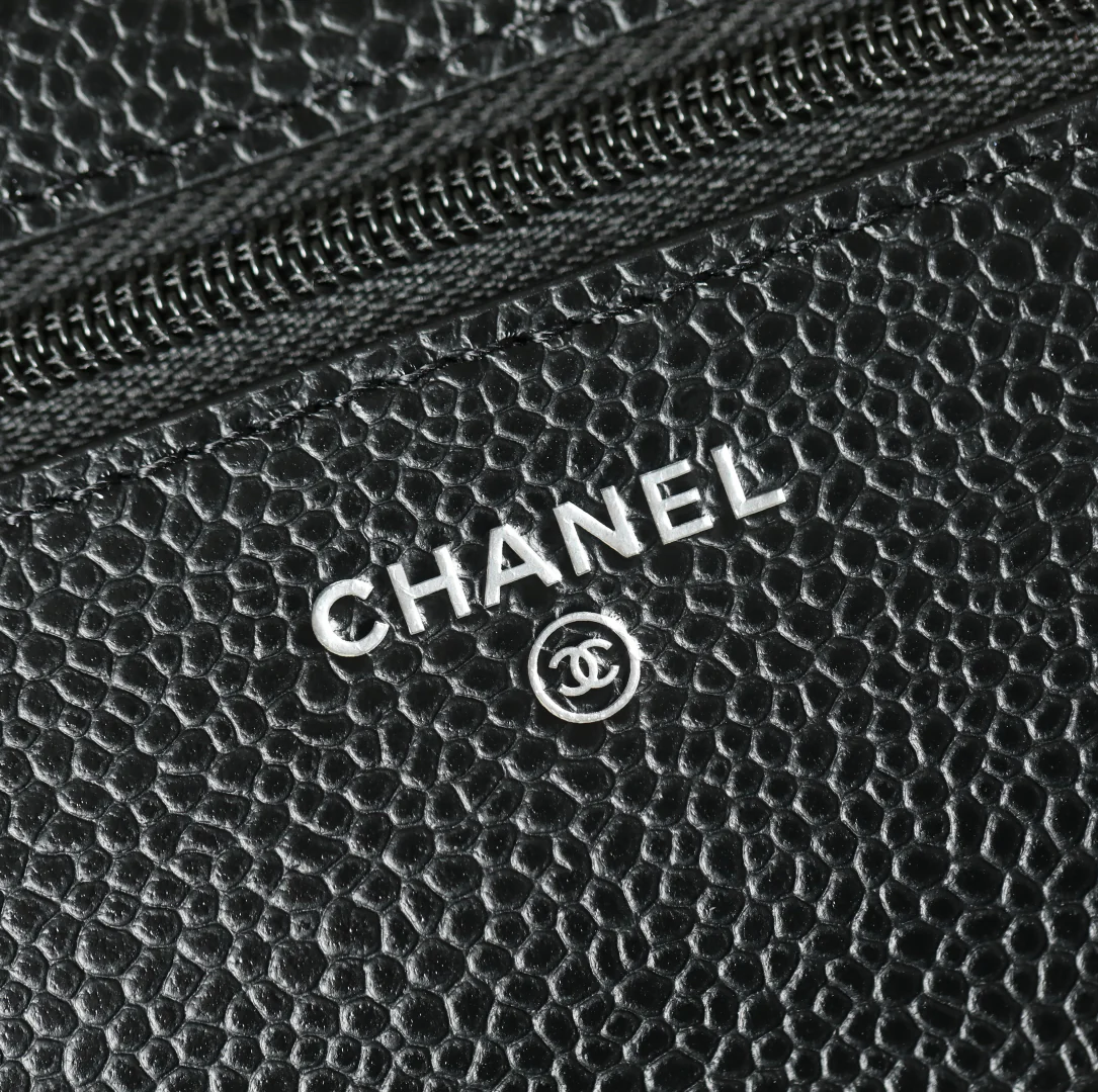 Chanel WOC Черное золото