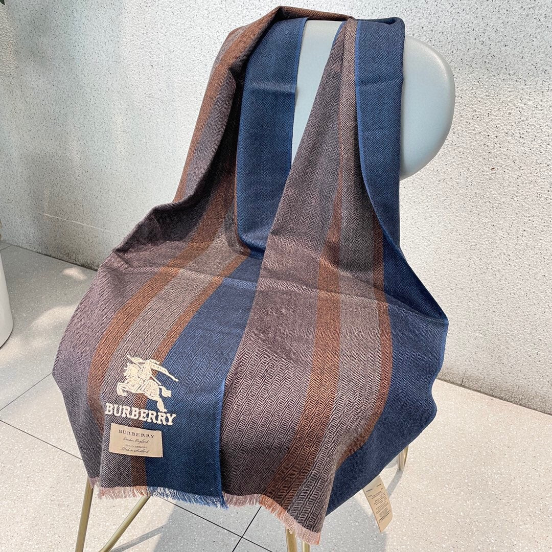 Кашемировый шарф Burberry - 180 см - 32 см - 1