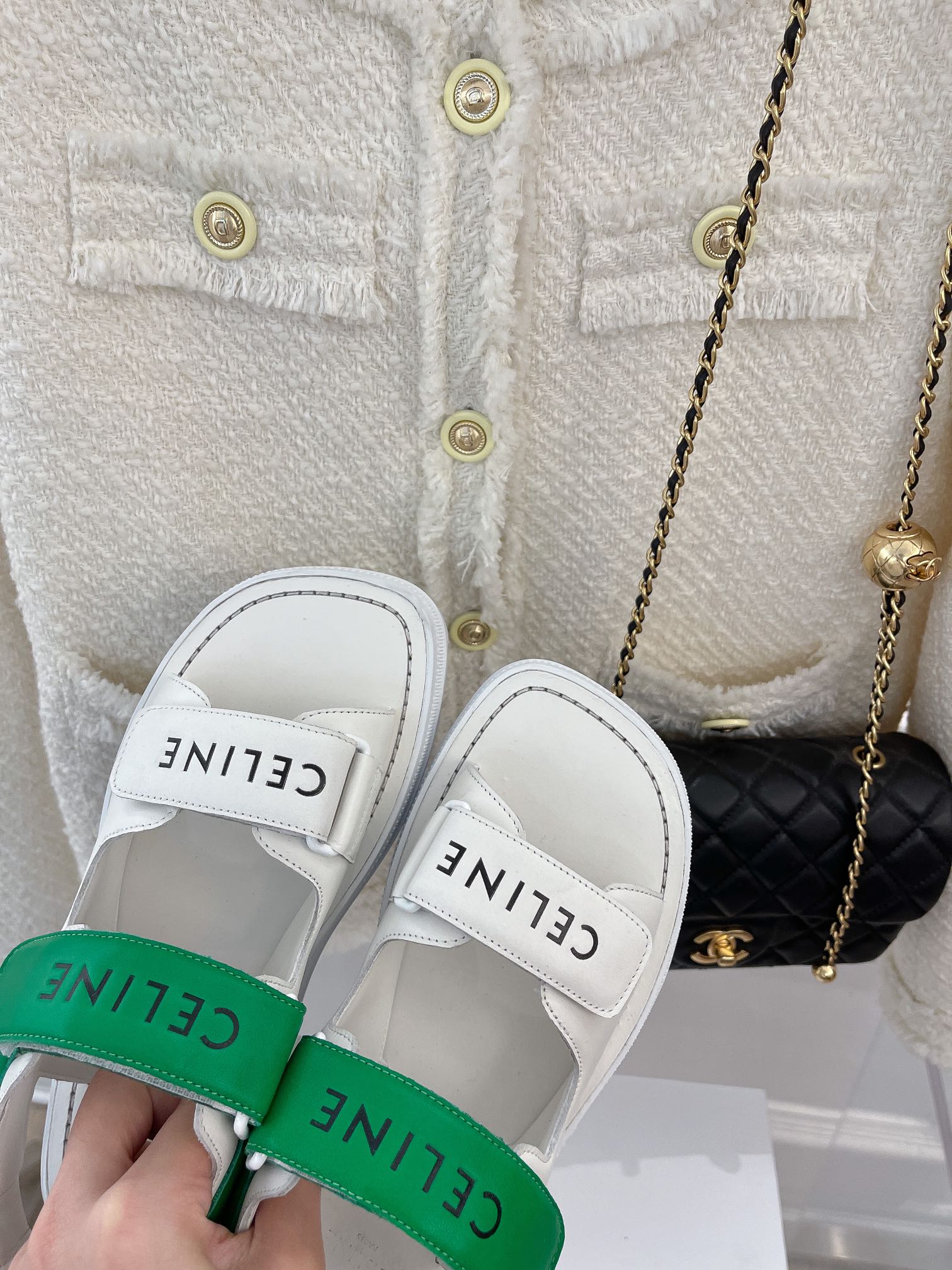 Сандалии на платформе Celine - 1