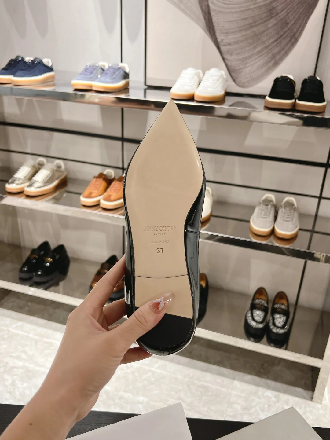 JC - 2024 - Туфли на низком каблуке - Черные