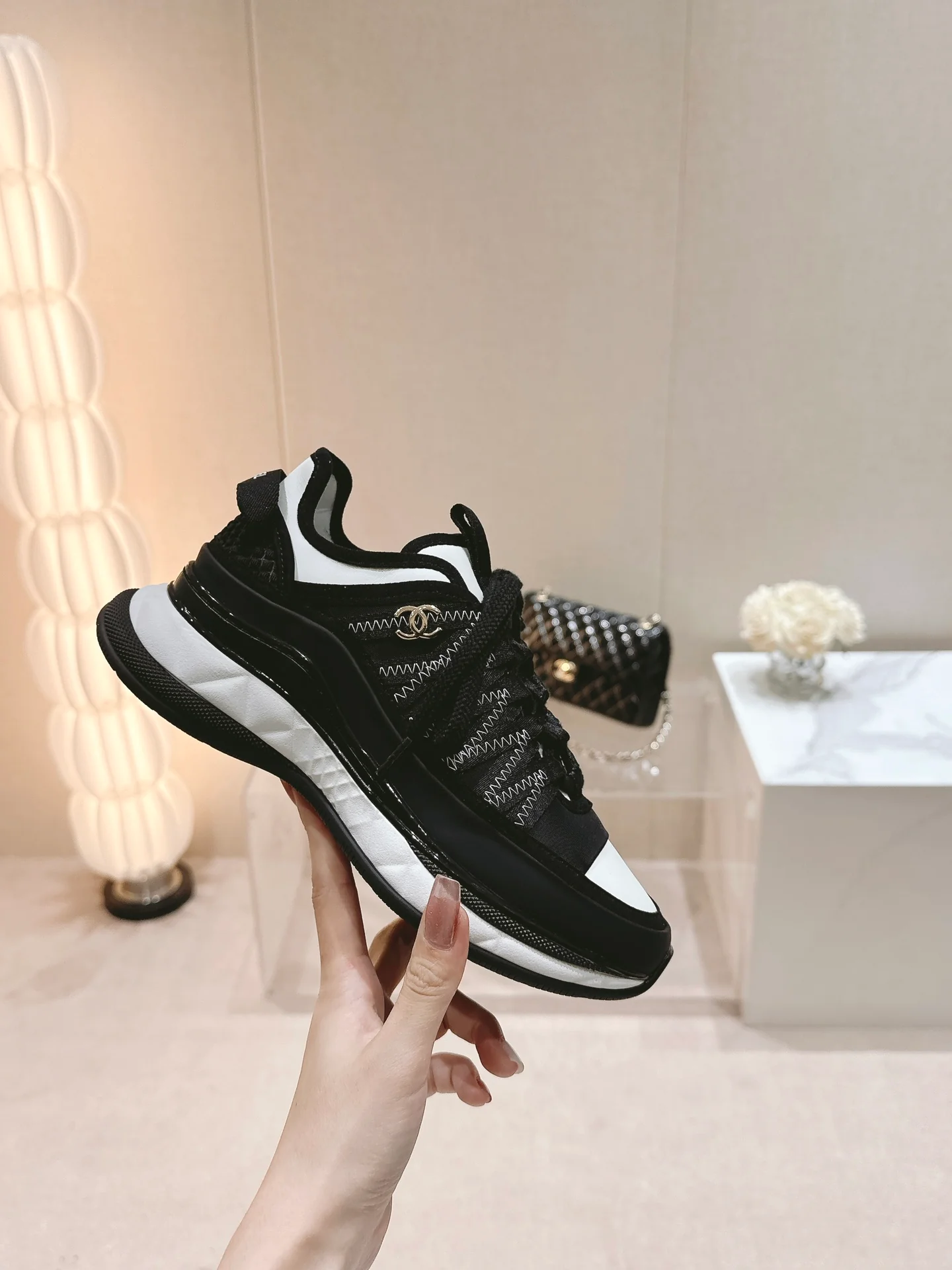 Кроссовки Chanel 2024 — черные