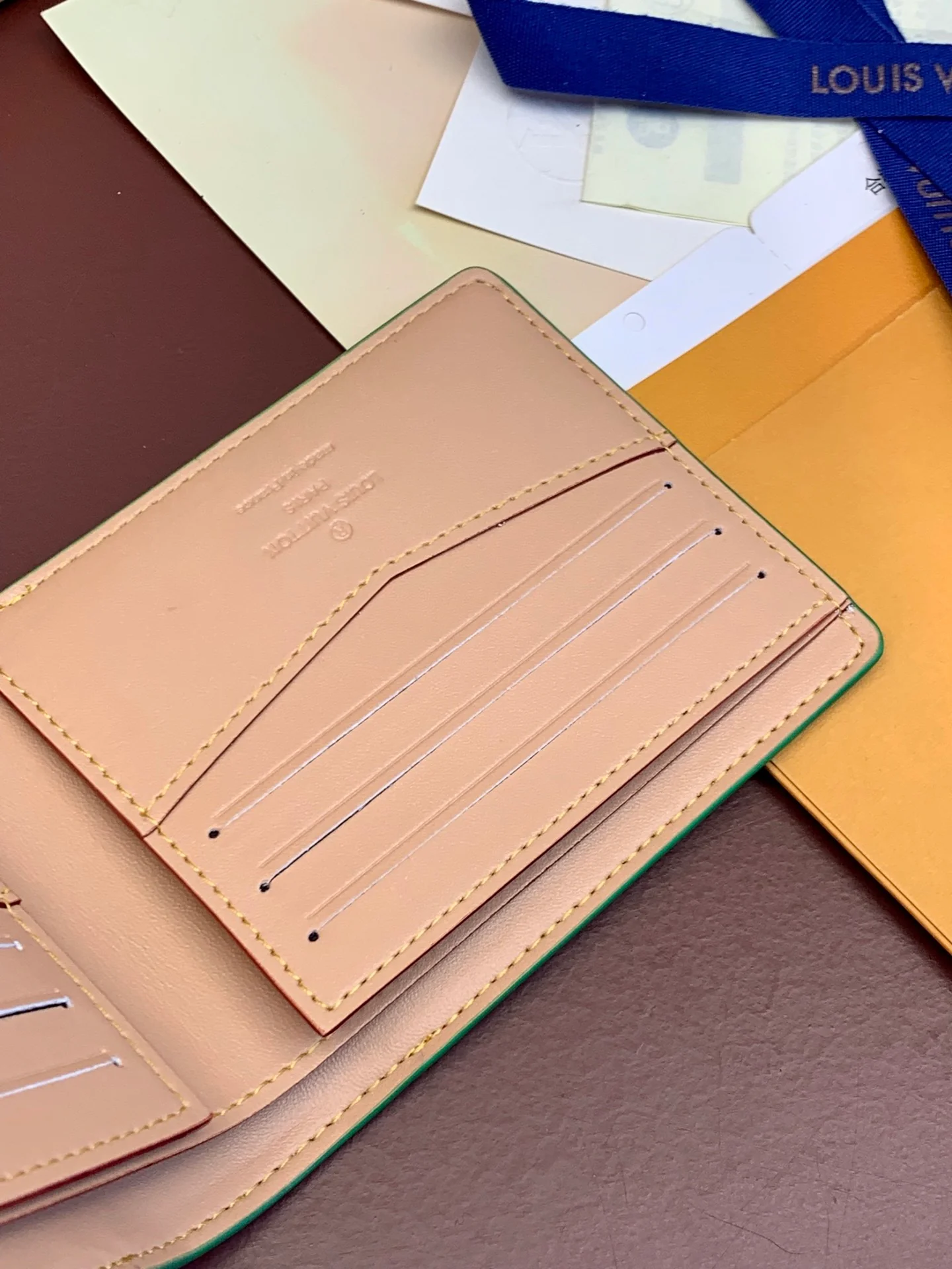 LV-n40636-тонкий кошелек с шахматным узором