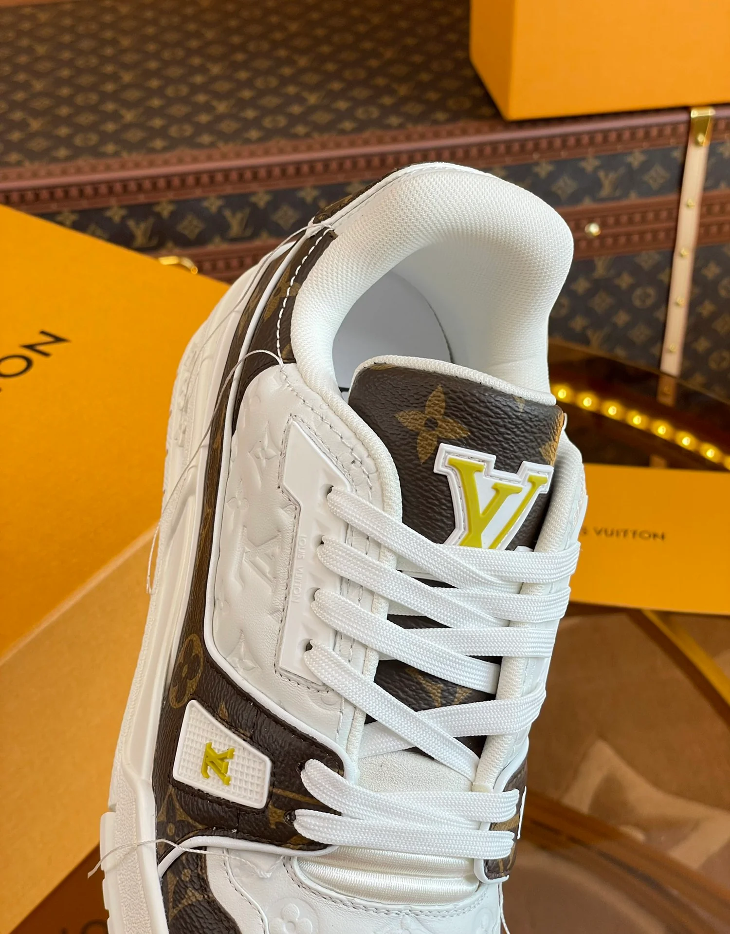 LV - Баскетбольные кроссовки на липучках - Серия кроссовок - Парный стиль