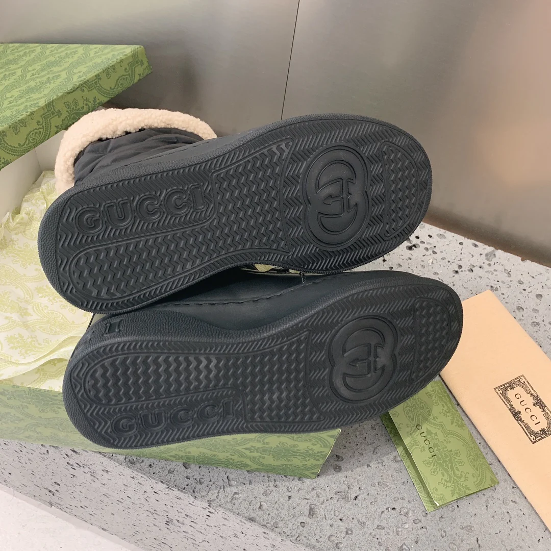 Gucci - Новинка сезона осень/зима 2022 - Шерстяные сапоги - 1