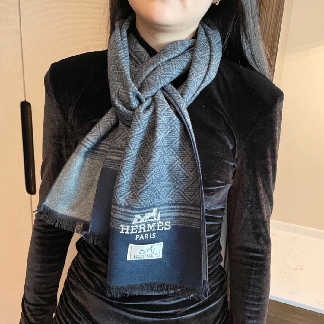 Hermes - Кашемировый шарф унисекс