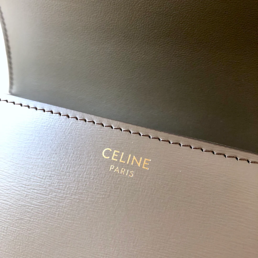 Сумка Celine Triomphe из телячьей кожи - подростковая - 18 - 5 см - 11