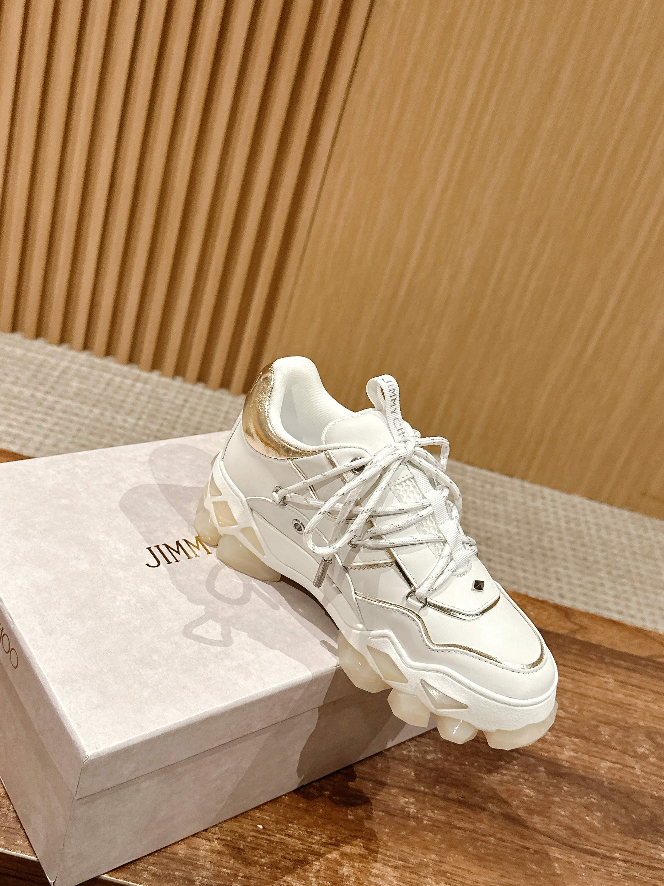 Парные кроссовки Jimmy Diamond Dad Shoes - белые