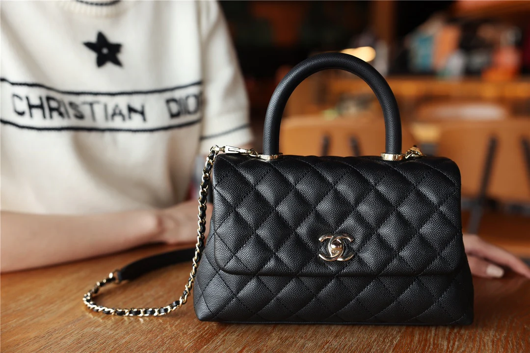 Chanel 2021 Coco Handle Black Small 1