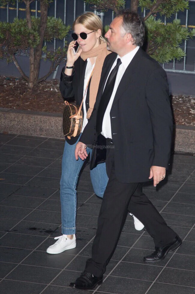 Круглая сумка LV