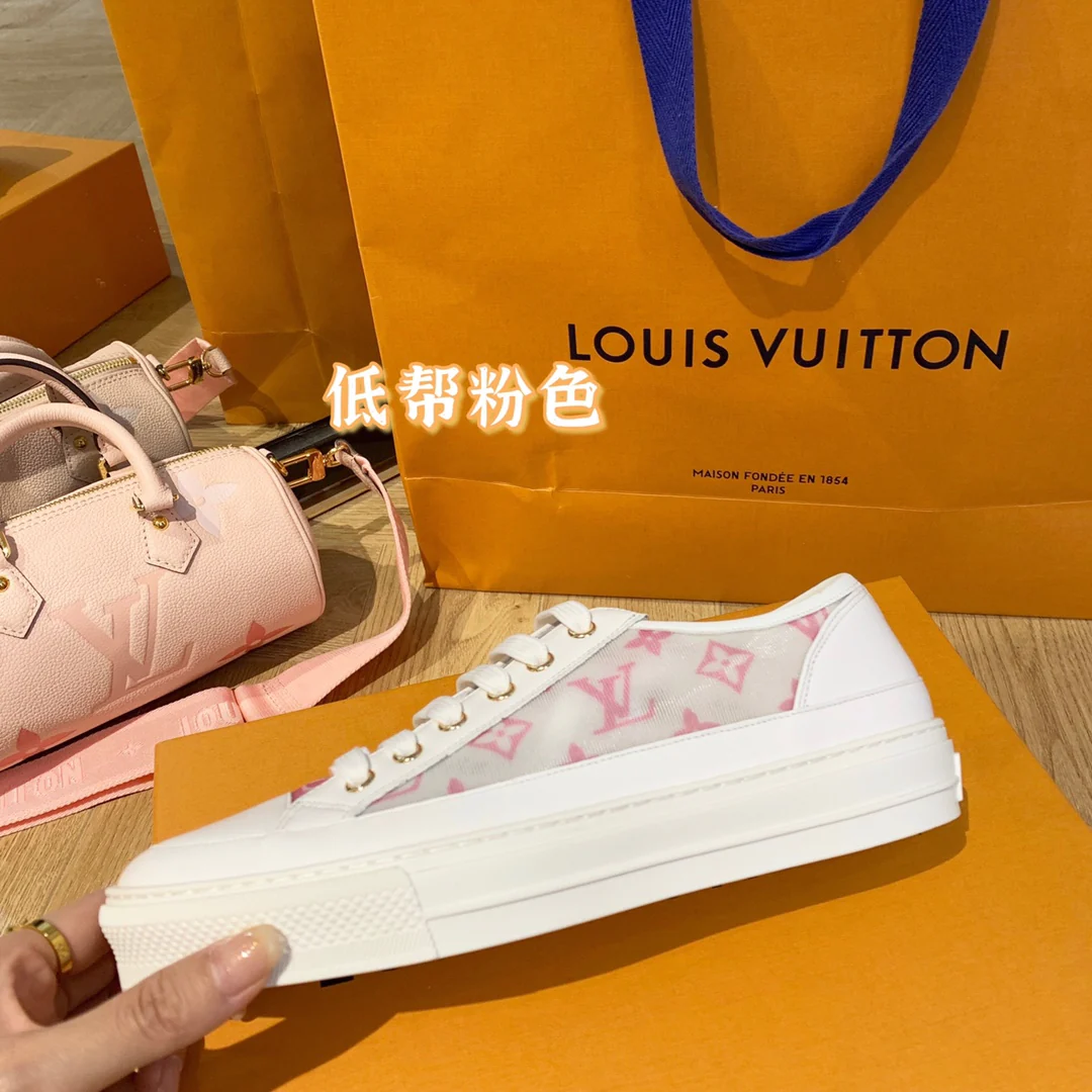 Обувь LV - LV Charlie - Весна 2022 - Низкие - Розовые