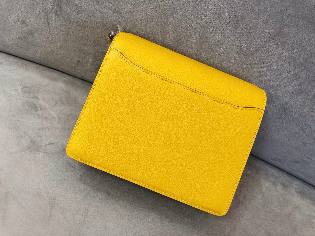 Hermes Roulis 19 Янтарно-желтая серебряная пряжка