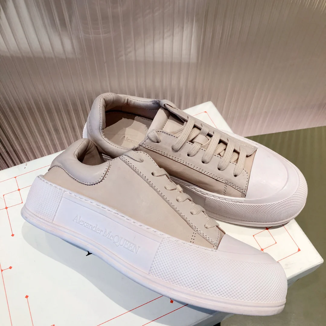 Кед на платформе McQueen, розовый