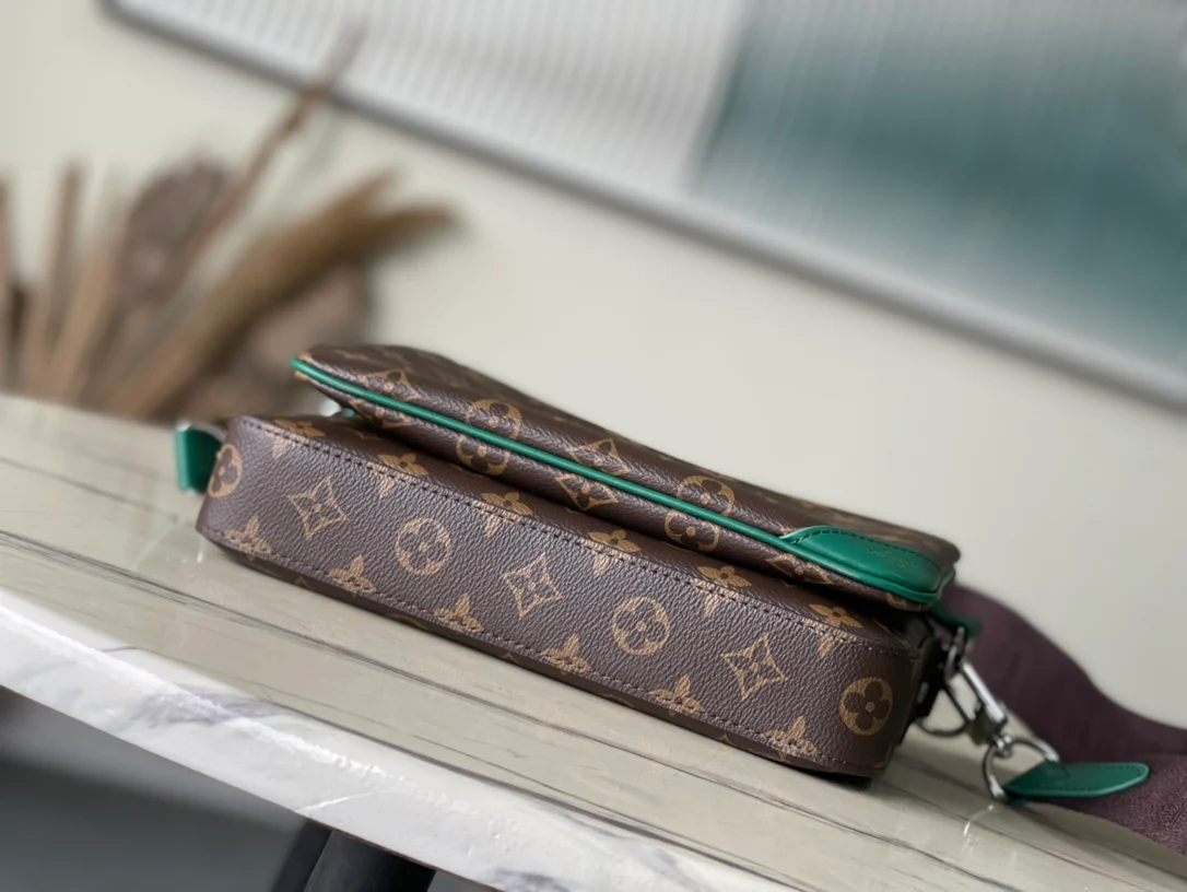 Сумка-мессенджер LV Trio - коричневая