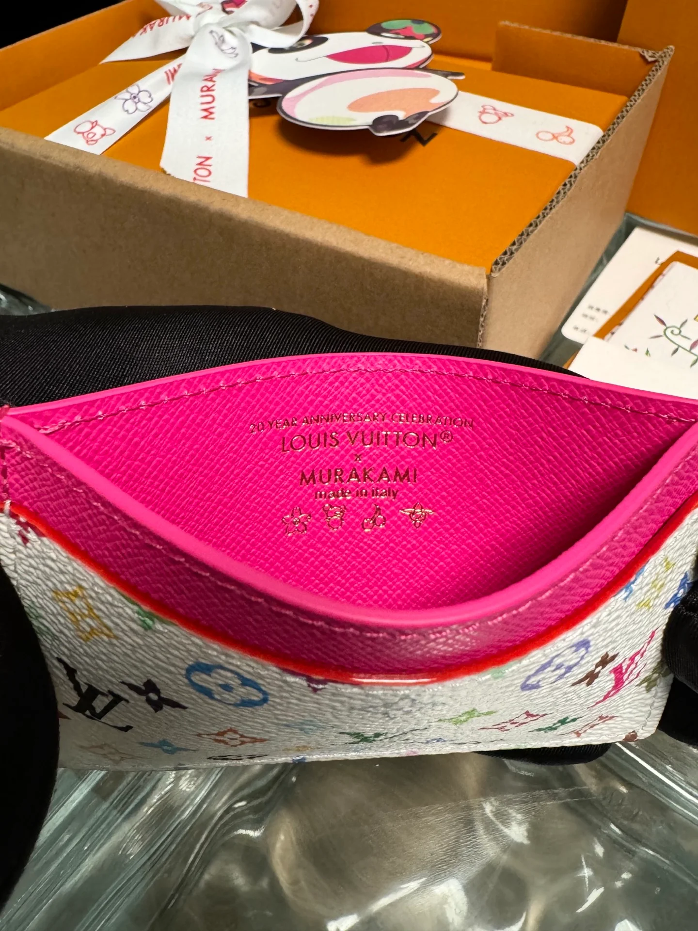 Держатель для карт LV-m13403-lvxtm - розово-белый