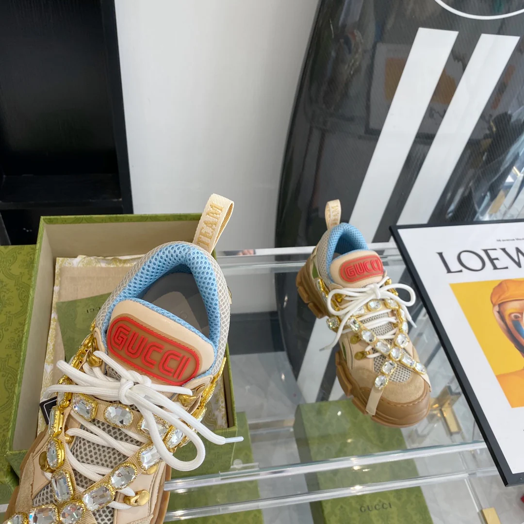 Gucci - Кроссовки - Массивная обувь - Парный стиль - 3