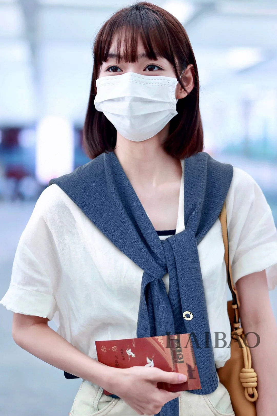 Однотонная кашемировая шаль Loro Piana - 100% кашемир Consinee - синяя