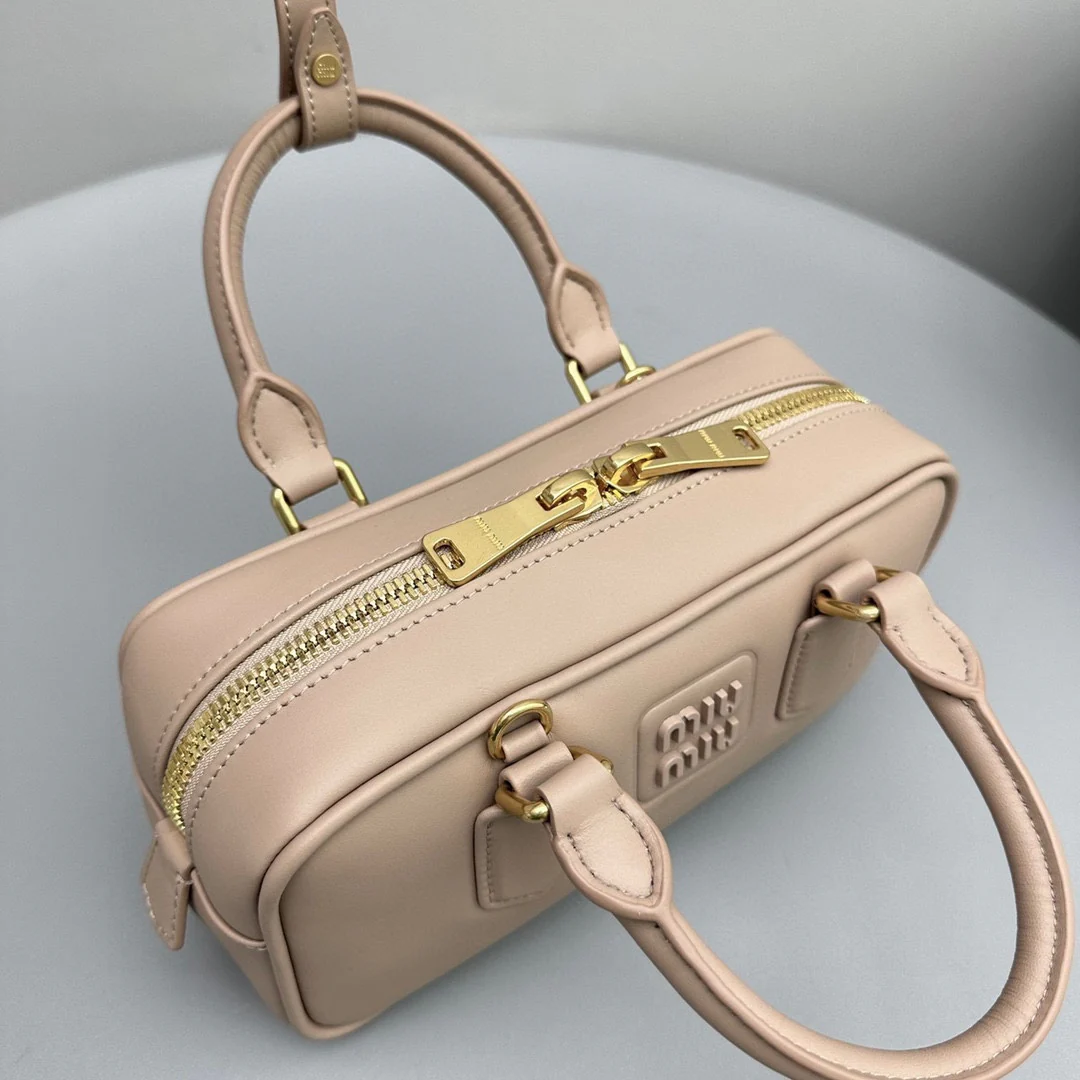 Сумка для боулинга Miu Miu - Маленькая - Сиреневая