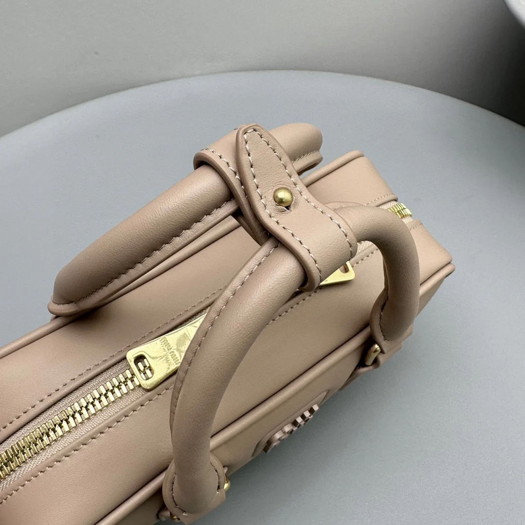 Сумка для боулинга Miu Miu - Маленькая - Сиреневая