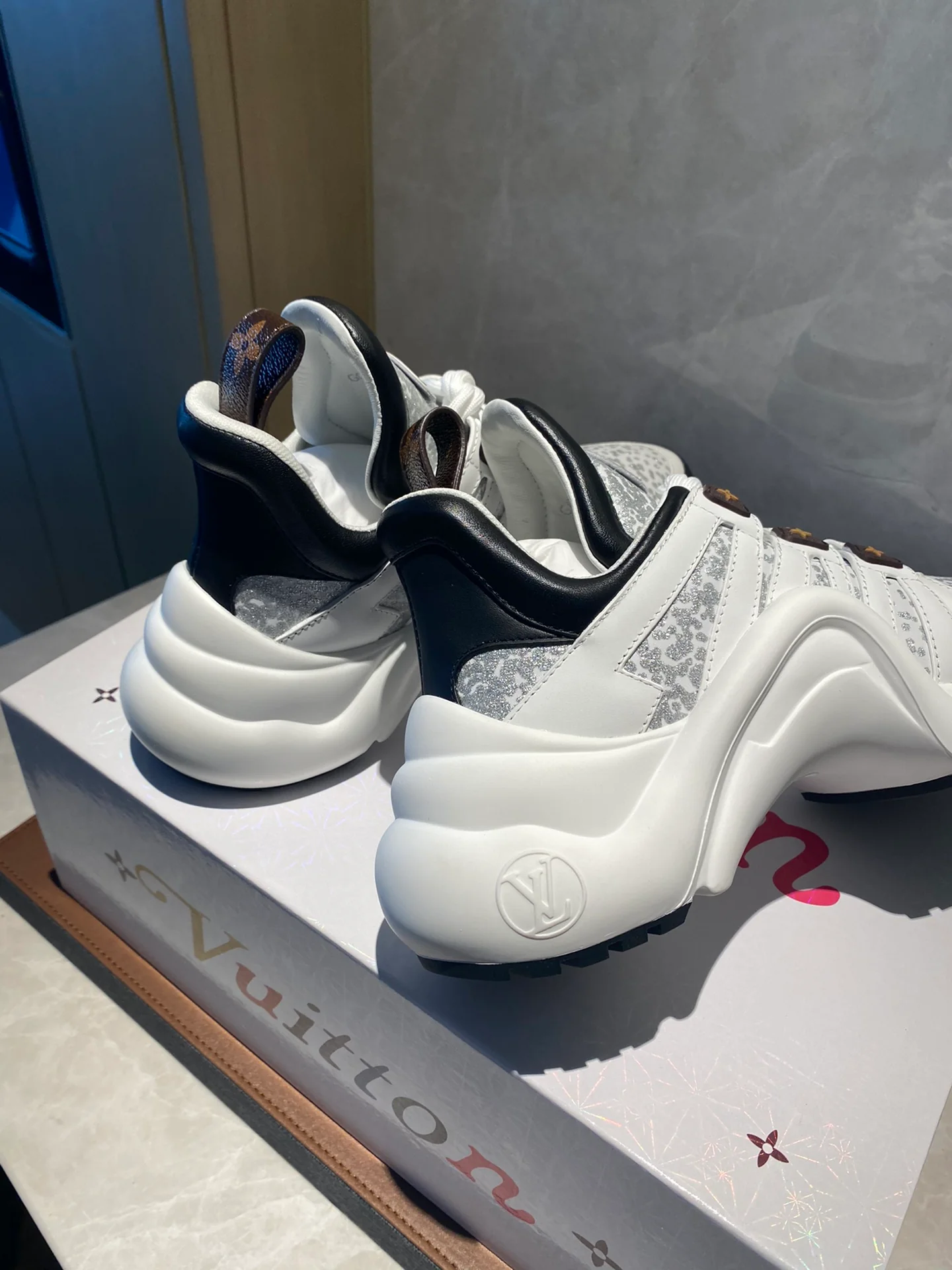 Обувь LV - кроссовки LV Trainer - 17