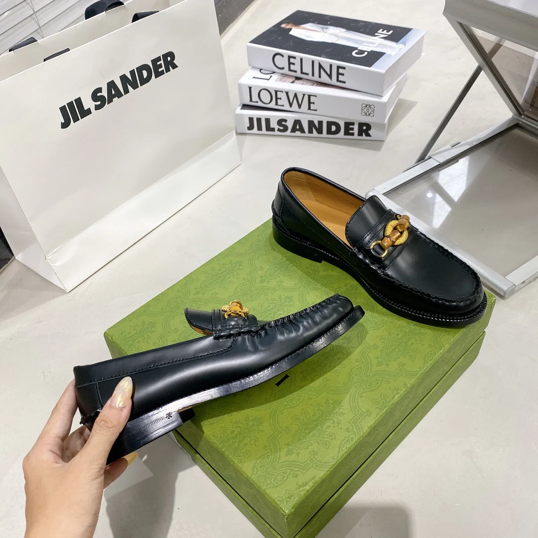 Gucci - Bamboo Joint - Street Pulle - Лоферы