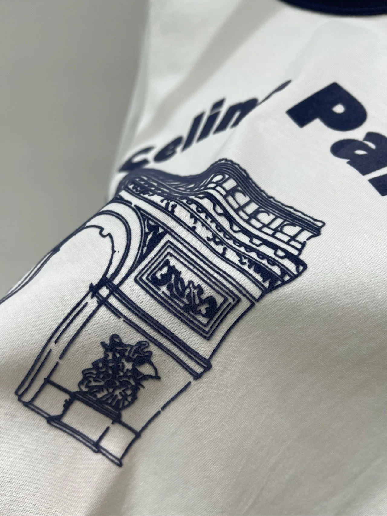 Celine-2403 - Новая футболка с принтом Триумфальной арки