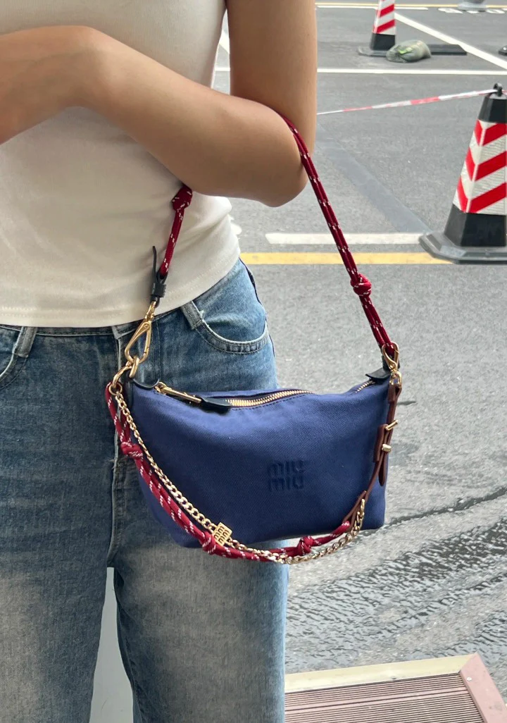 Сумка-бенто Miu Miu-5ne841m650-Indigo