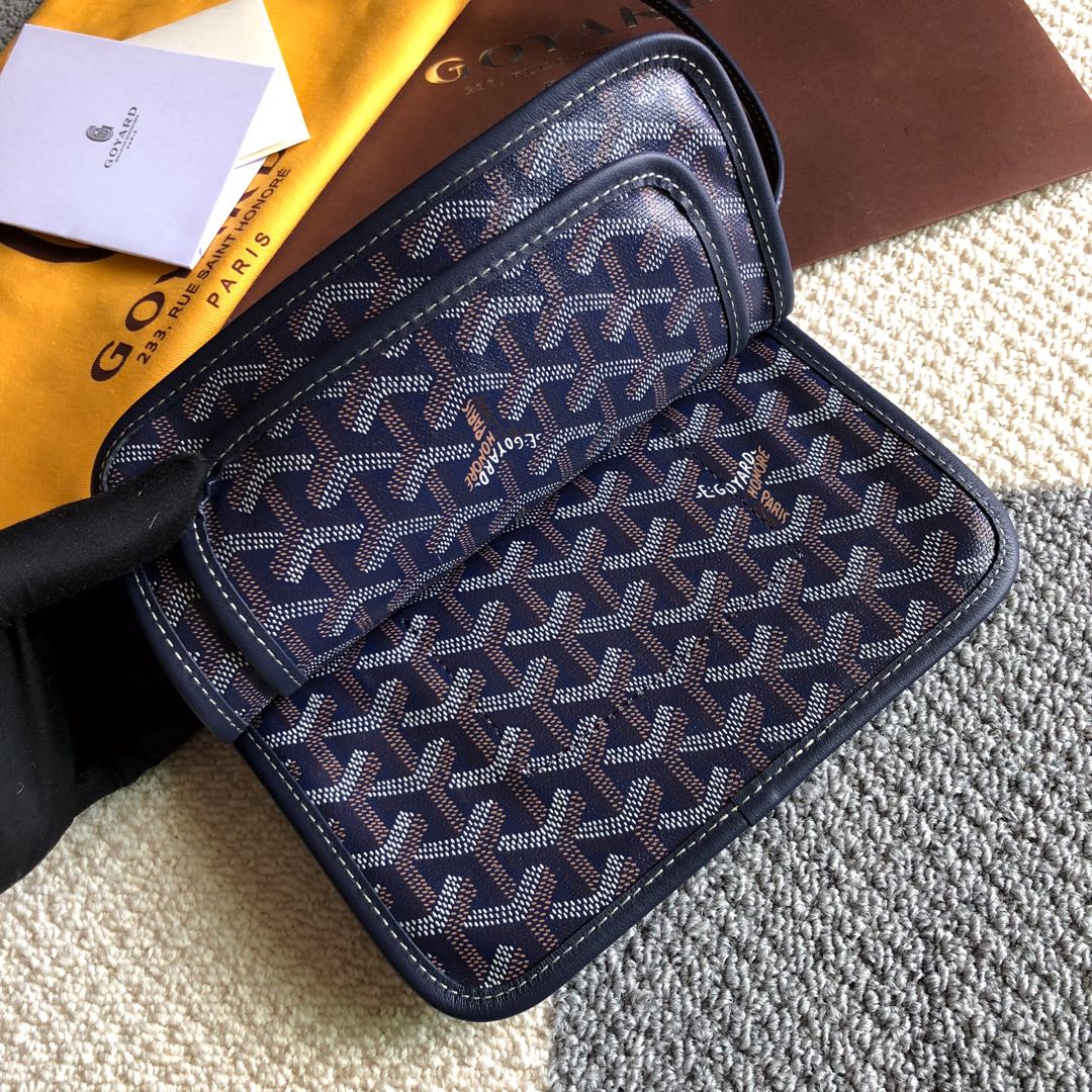 Серия Goyard Plumet — трехслойная сумка — 6
