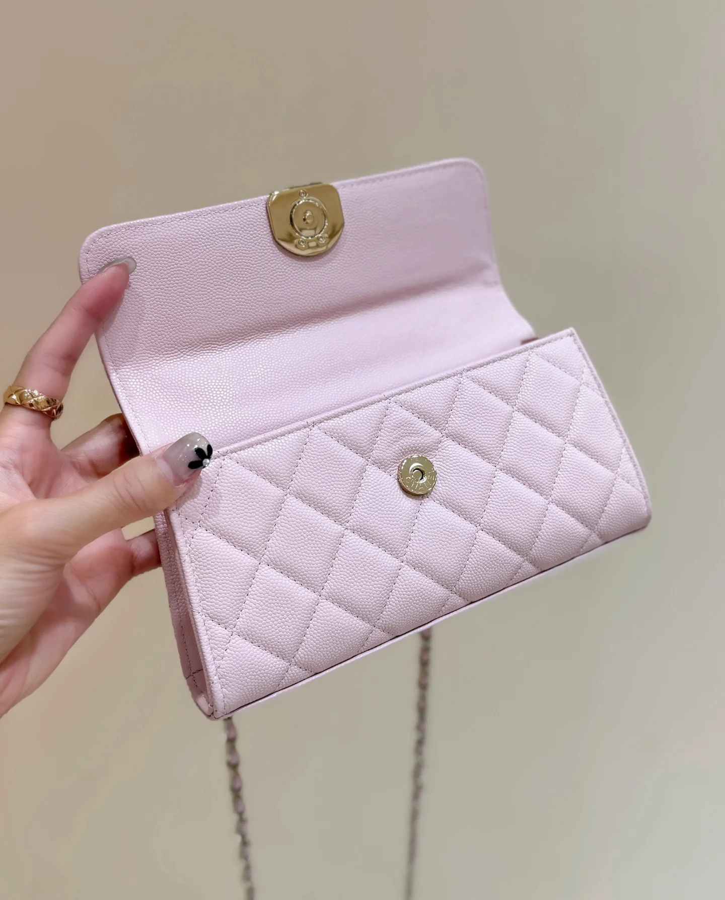 Сумка Chanel 25s Kelly Handle Bag - светло-розовая