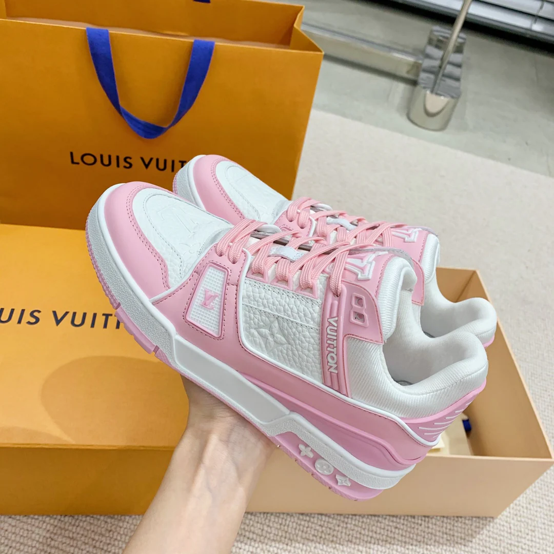Кроссовки LV Trainer Series - Спортивная обувь - Унисекс - Розовые