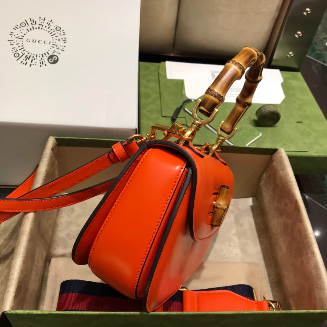 Сумка Gucci Aria Fashion Aria из бамбука - 1