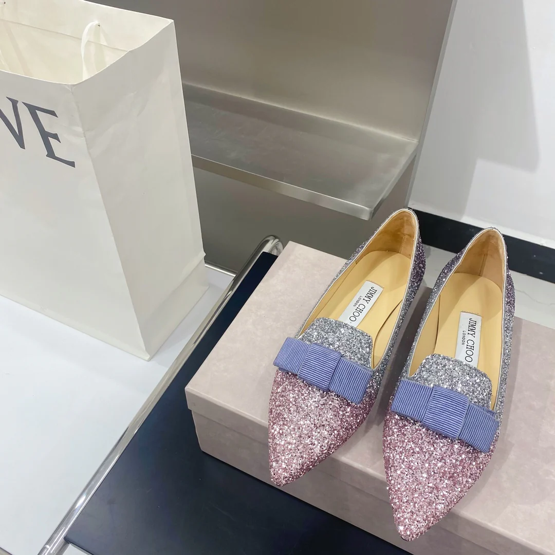 Джимми - Бант - Туфли с острым носком - Балетки