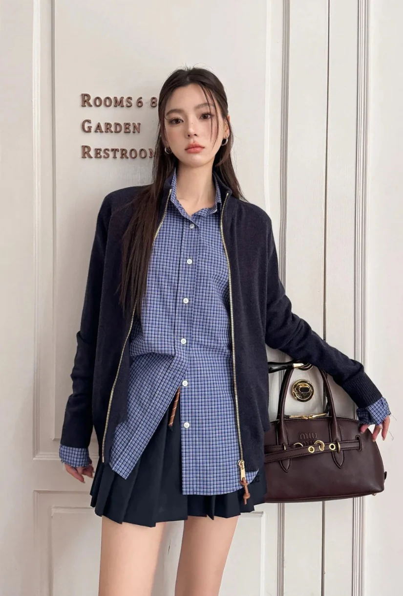 Сумка Miu Miu Aventure из кожи наппа, цвет меланж, маленький размер.