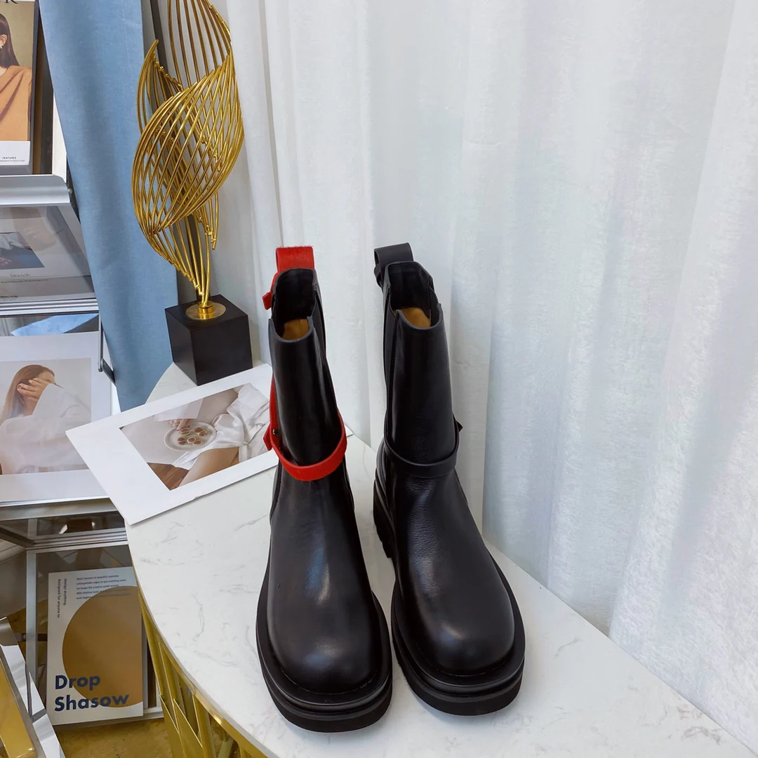 Обувь BV - BV - Уличный стиль, круглый носок - Ботинки Мартин