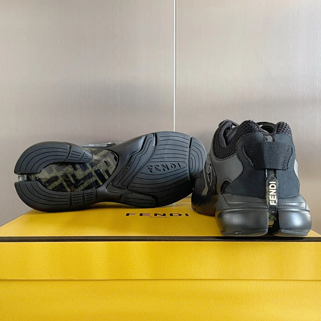 Кроссовки Fendi - Парные - Черные