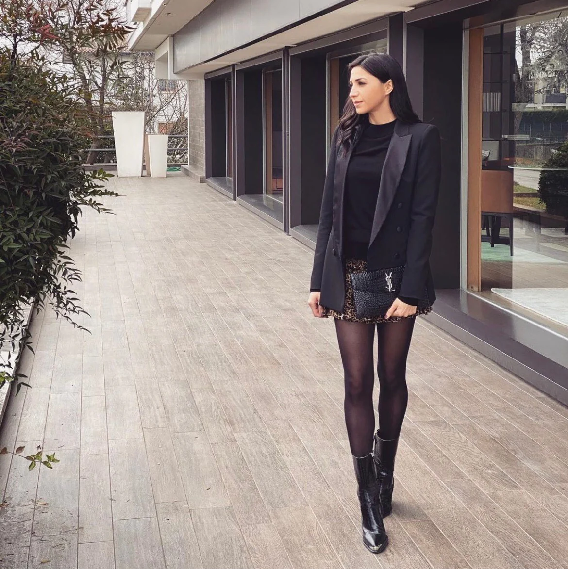 Клатч YSL с тиснением под крокодиловую кожу - 2 шт.