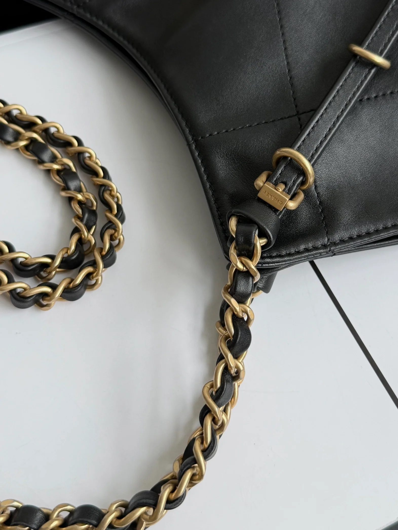 Большая сумка-шоппер 25s - черная