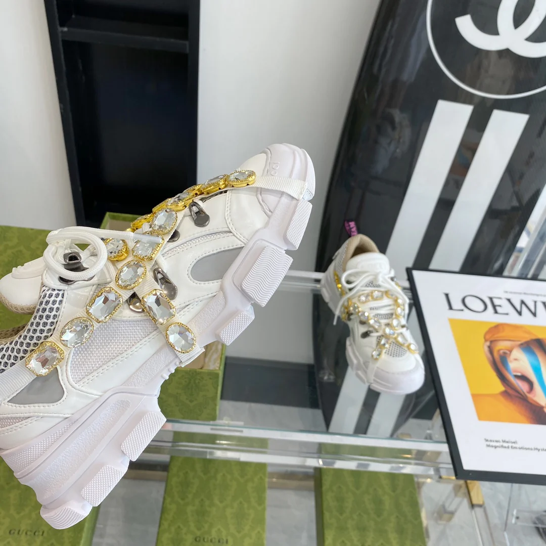 Gucci - Кроссовки - Массивная обувь - Парный стиль - 2