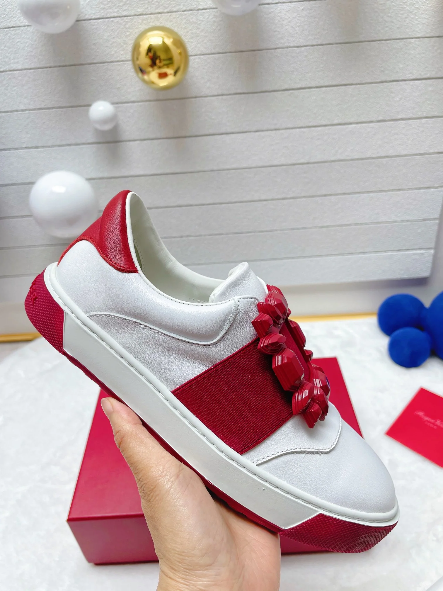 Обувь RV Shoes - Новинка ранней весны 2023 года - Спортивная и повседневная обувь - Красная